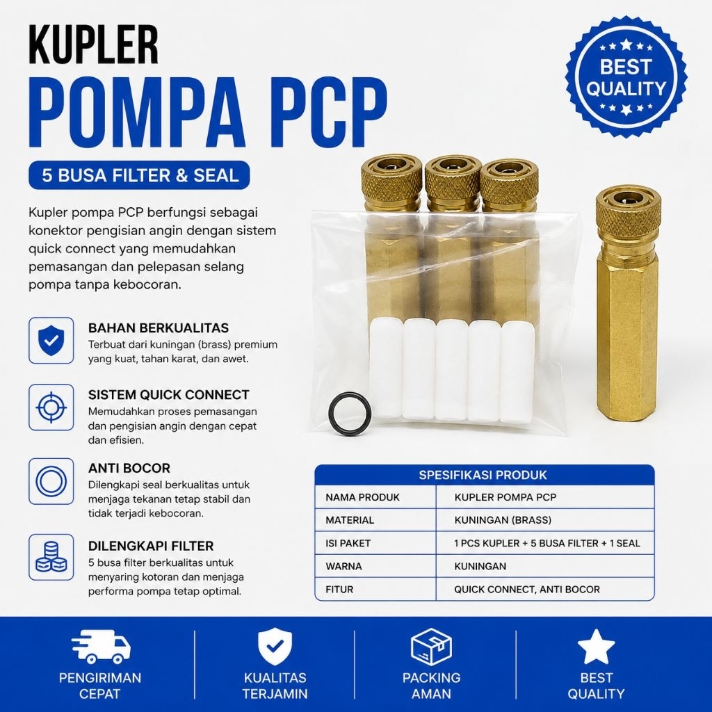 Filter Fullsett Pompa PCP | Filter Emas Pompa PCP | Saringan Pompa PCP | Sparepart Pompa PCP