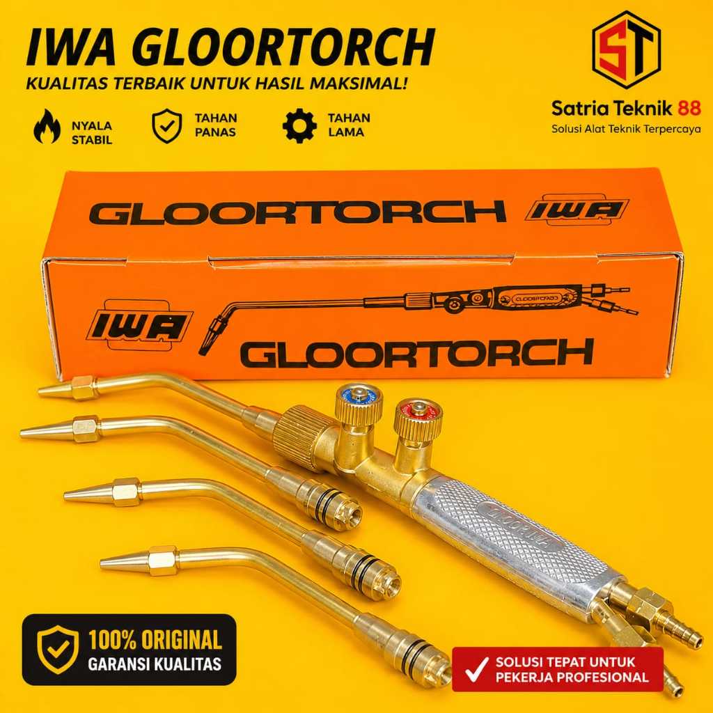 Blender Las Karbit Gloor 4 Mata / Welding Torch / Stang Las Karbit