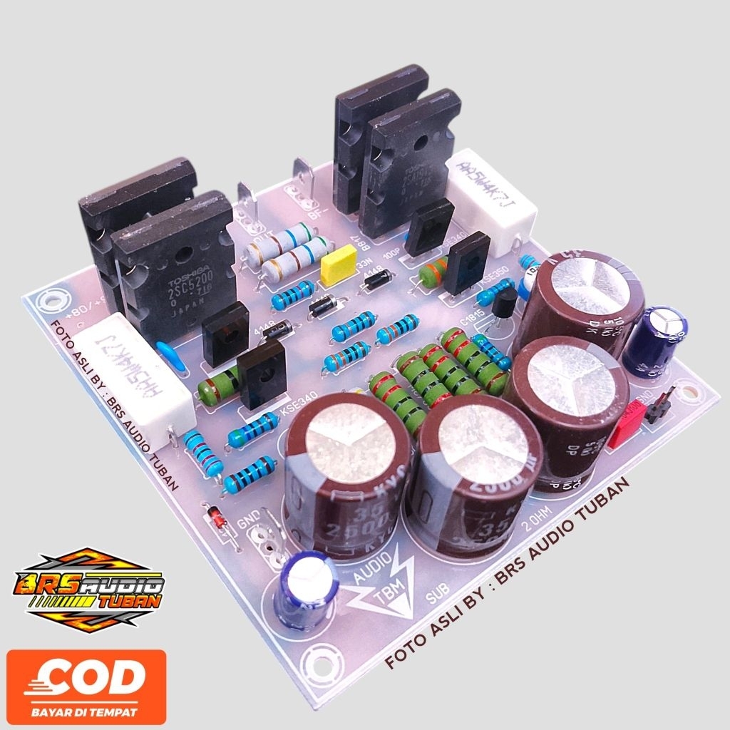 KIT DRIVER TBM LOW SUB 2 OHM FULL BASS HOREG BALAP COCOK UNTUK POWER BUILD UP