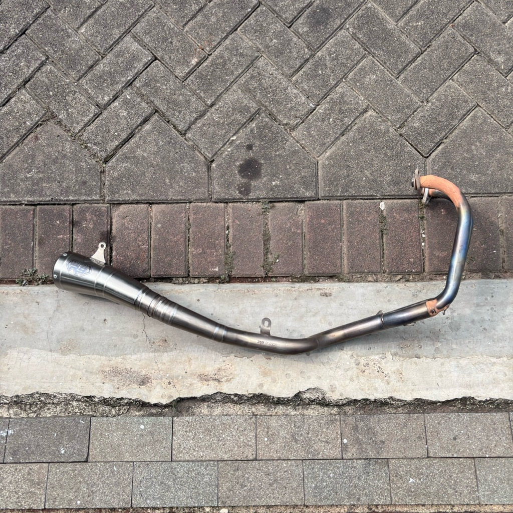 R9 GP TITANIUM ORIGINAL FULLSYSTEM PNP NINJA 250 FI OLD, Z250 FI OLD, NINJA KARBU