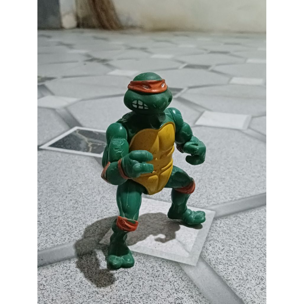 Action Figure Vintage 1988 TMNT Michelangelo Playmates Toys (Bekas)
