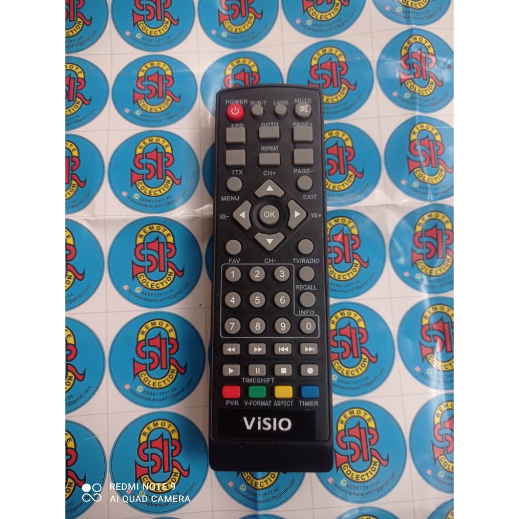Remote set top box stb visio
