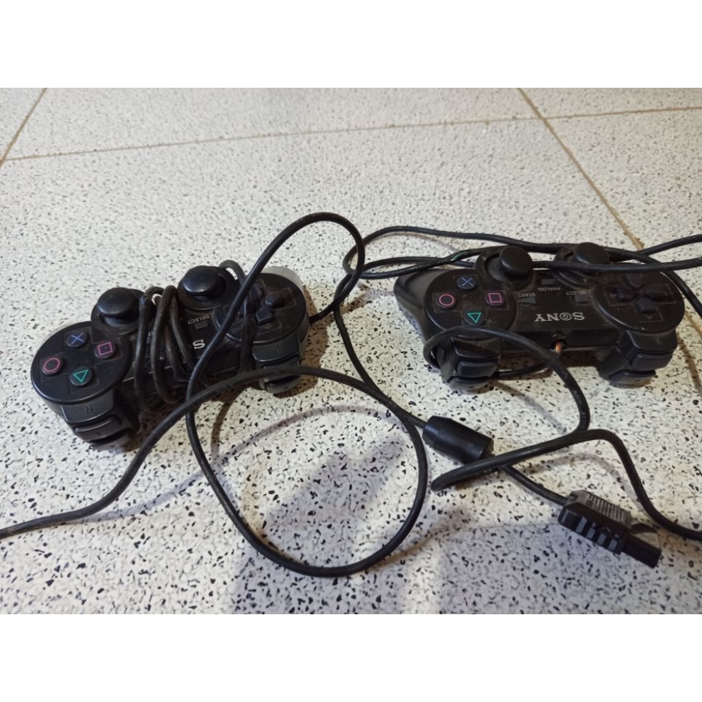 2 stick ps2 rusak