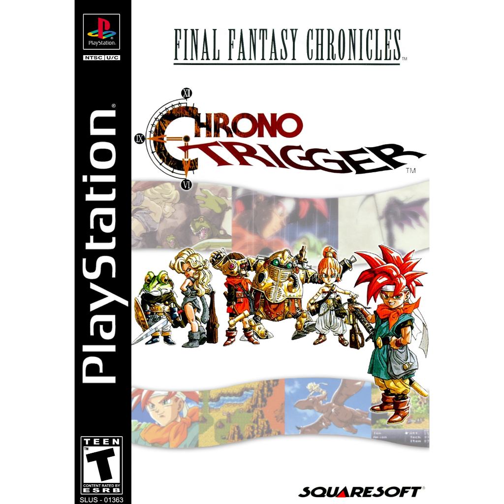 KASET CD GAME PS1: CHRONO TRIGGER
