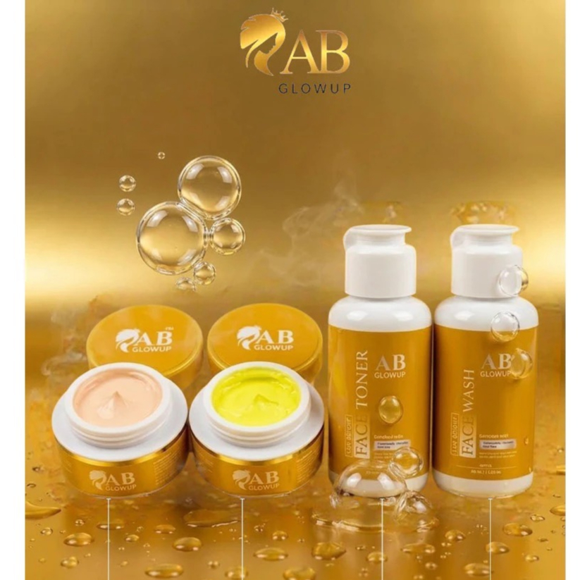 Skincare Paket AB Glow UP Cream AB Glow UP Gold PREMIUM | Skincare AB Glow Up Gold Premium Kulit Ber