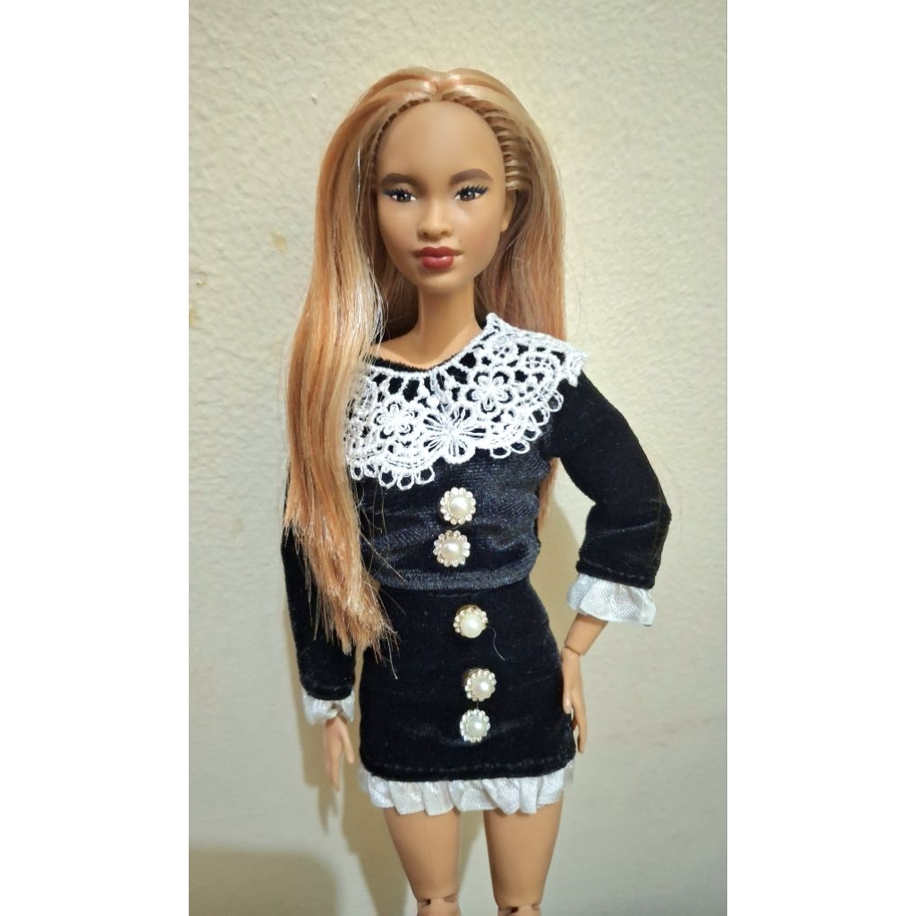 Preloved Barbie BMR face mbili reroot MTM made to move