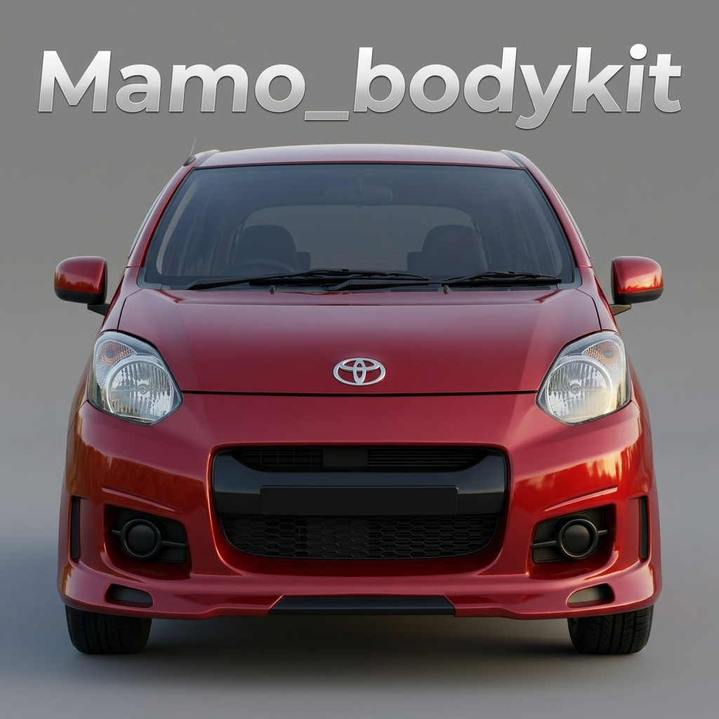 Bodykit Ayla Agya Custom Mix Belakang Yaris Bemper Body Kit