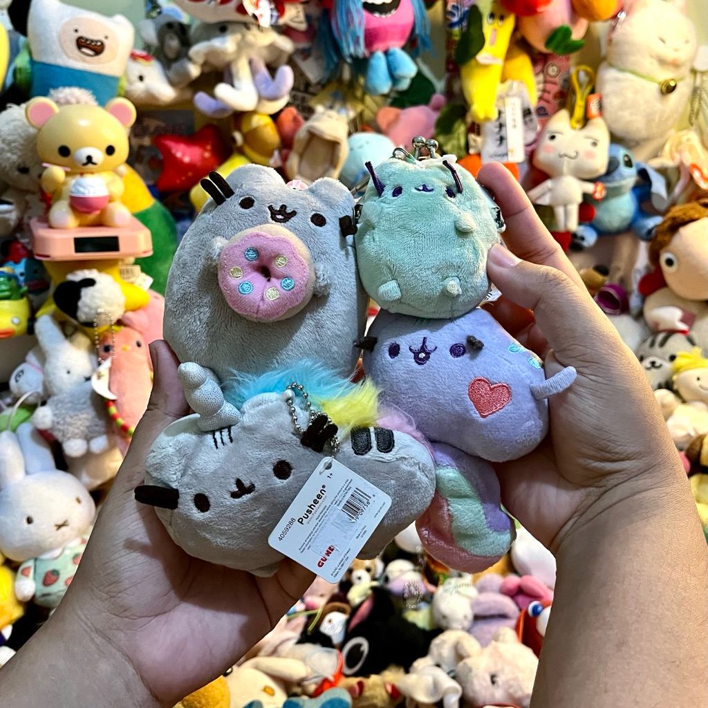 PUSHEEN - ganci gantungan kunci boneka kucing pusheen