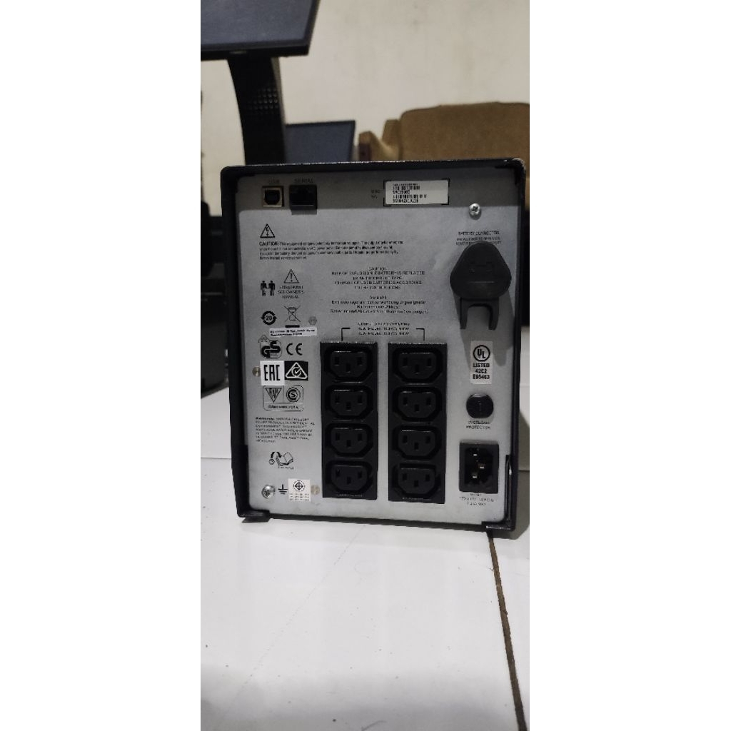 SMART UPS C1500 APC SECOND NORMAL BATERAI BARU GARANSI