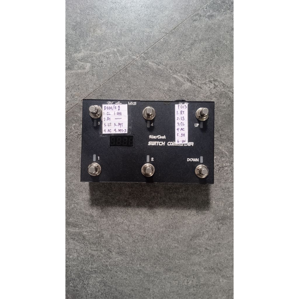 Efek Gitar KAVTECH MIDI CONTROLLER