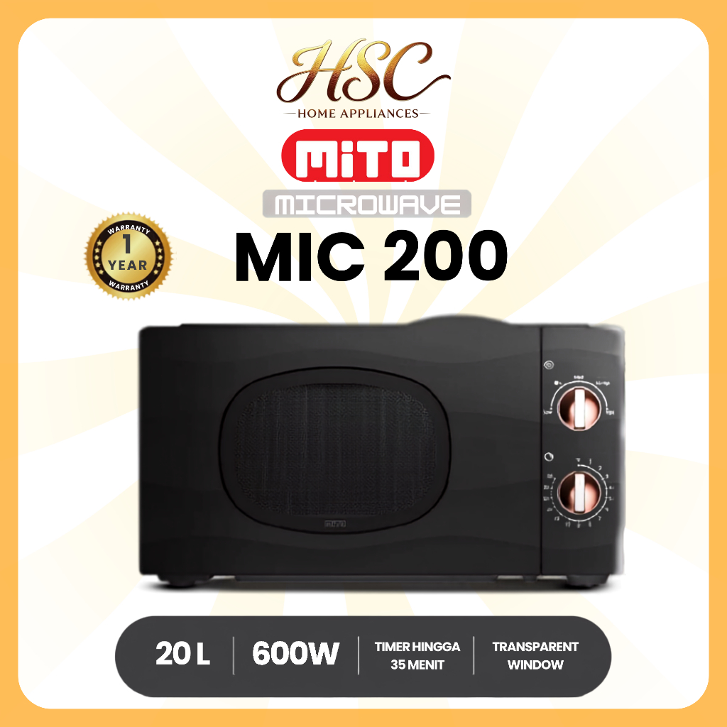 MITO MIC200 Electric Microwave 20L