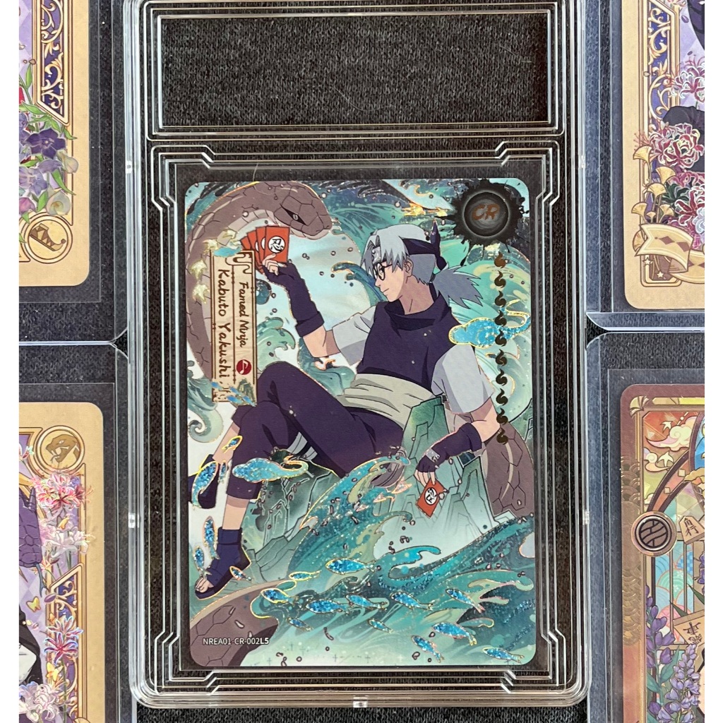 CR Kabuto T2W8 Earth Scroll 1 Inggris English Tipe CR Rarity Kayou Tier 2 Wave 8 Kartu Naruto Card N