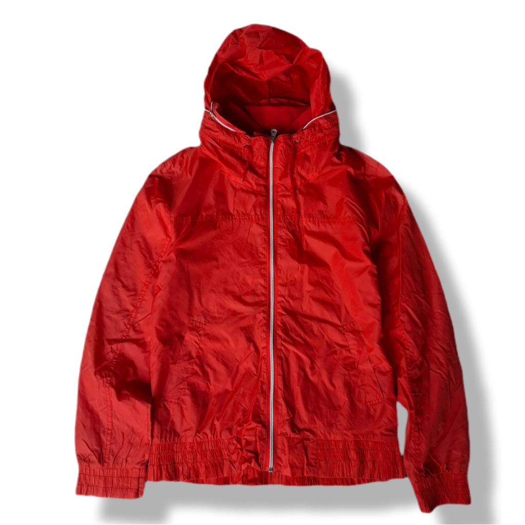 ZUCCA BY ISSEY MIYAKE RED WINDBREAKER JACKET | OUTERWEAR | GS