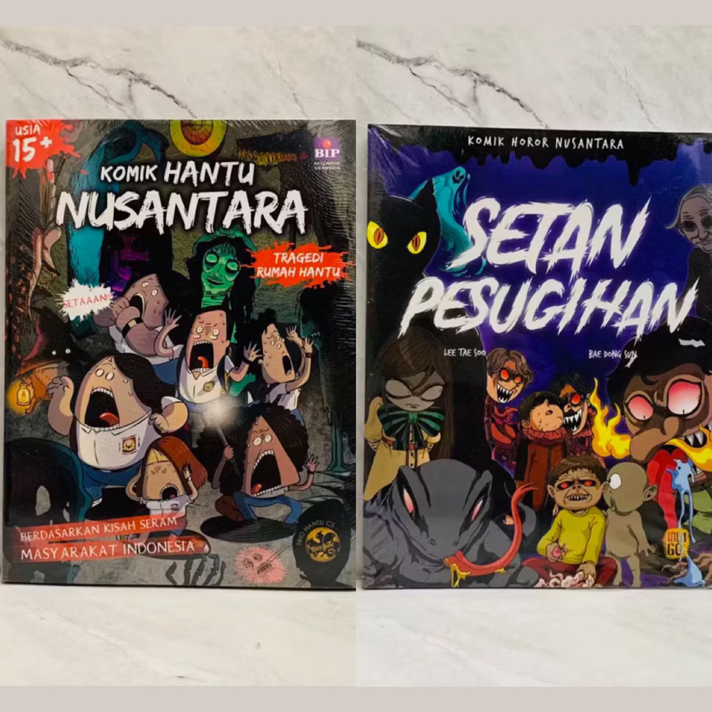 Komik Horor Nusantara: Setan Pesugihan / Setan Urban / Komik Hantu Nusantara: Tragedi Rumah Hantu
