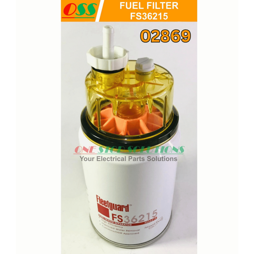 FUEL FILTER WATER SEPARATOR FLEETGUARD FS36215 FS 36215