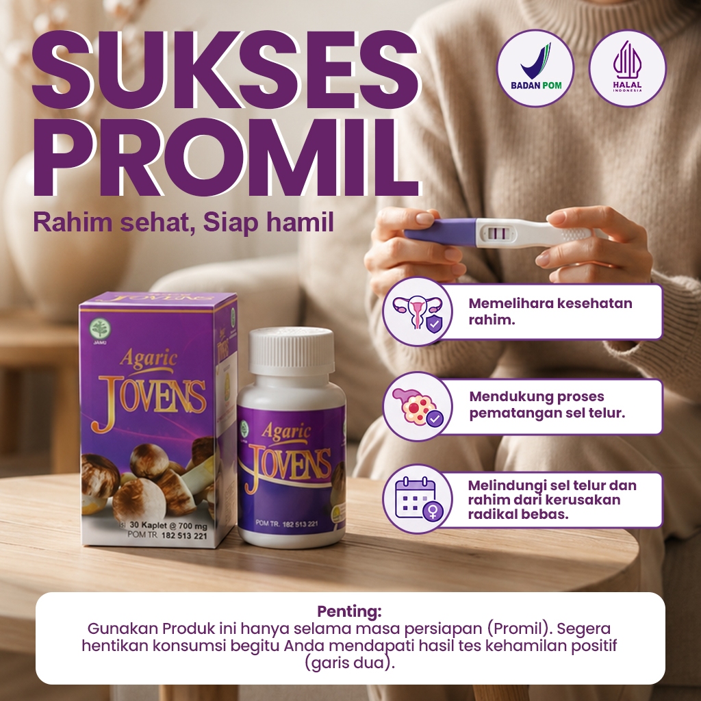 herbal promil | sukses garis dua | program hamil | Agaric Jovens