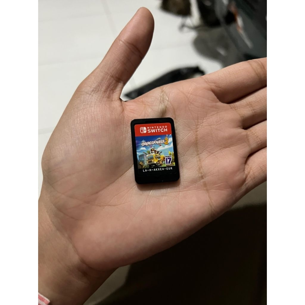 catridge Nintendo switch overcooked 2