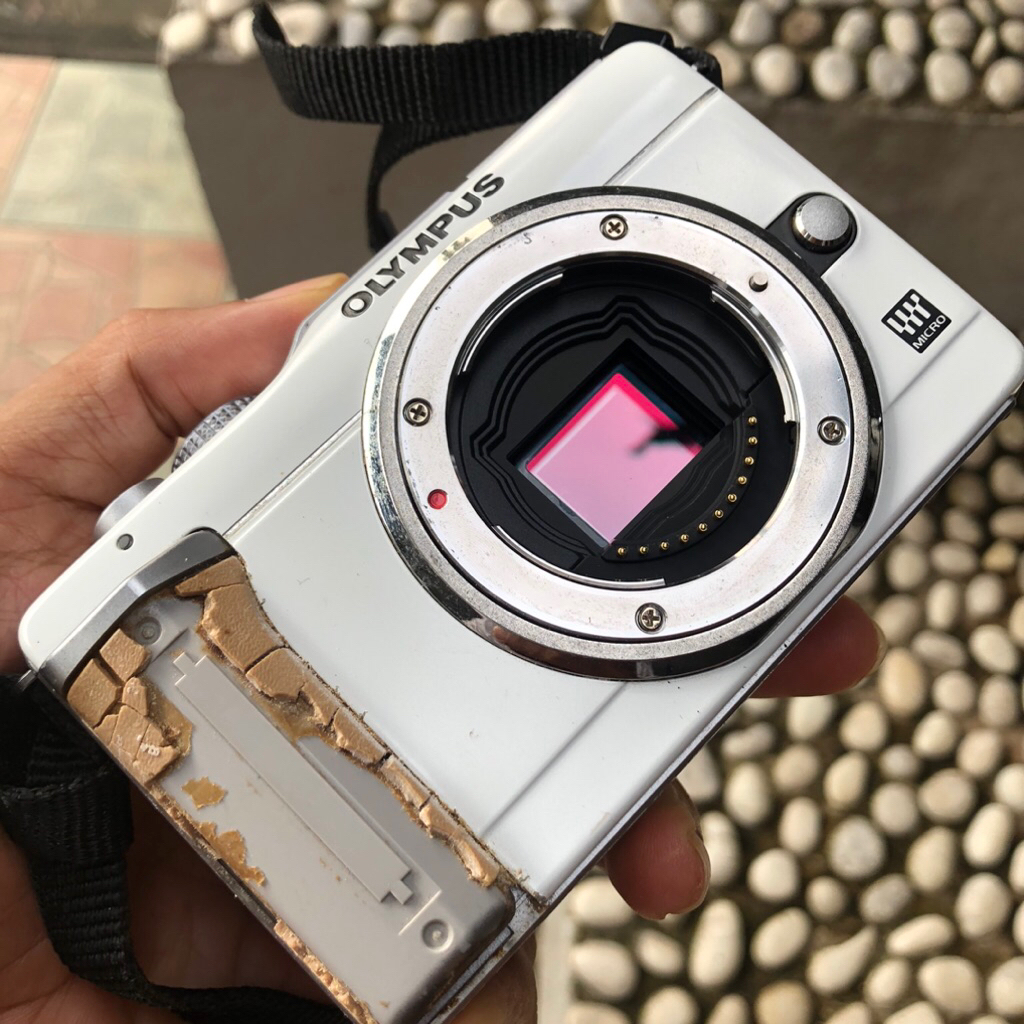 olympus epl-1 body only minus lcd dead pixel