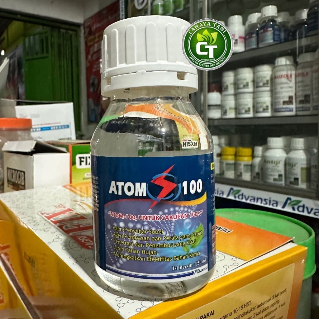 ATOM 100SL250ML Pelekat Penembus Perata Pestisida Lebih Efektif