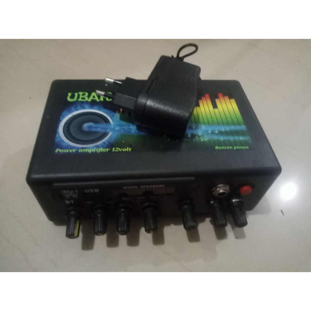 ubar audio ampli blutut 12volt