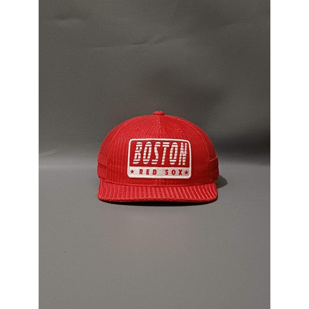 topi MLB boston red sox second