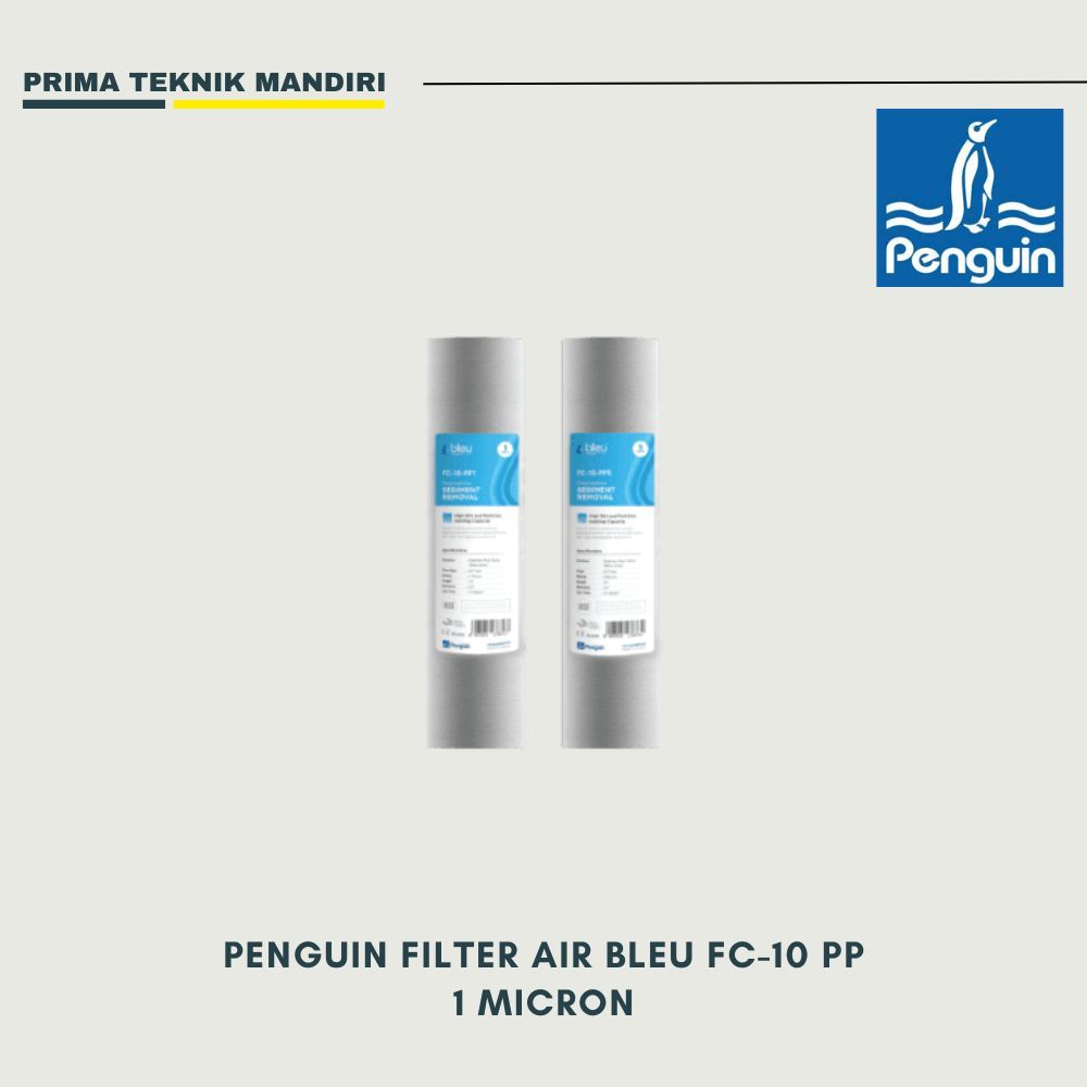 Penguin Bleu FC-10-PP 5 Micron Cartridge Sedimen Filter Air