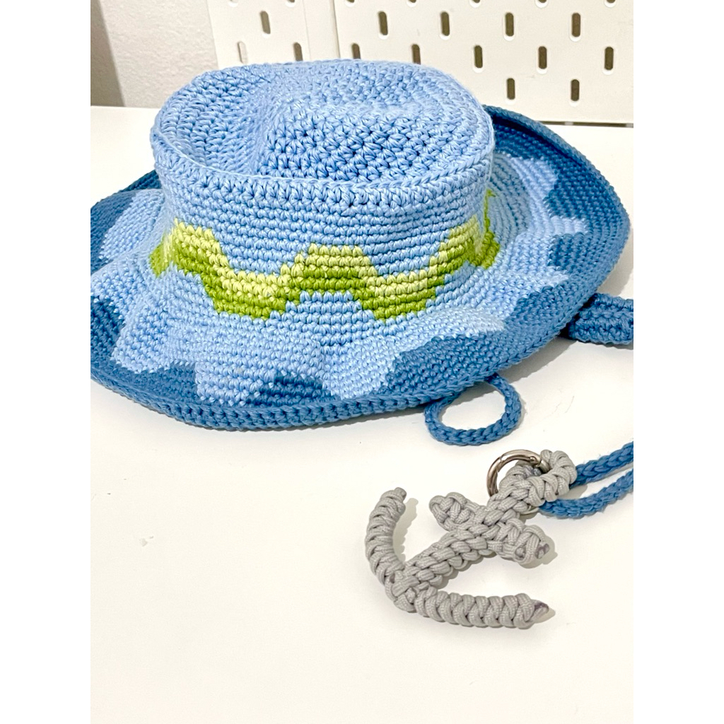Saat Senggang bersama Natalia Kiantoro Crocheted Bucket Hat Tanpa Patch