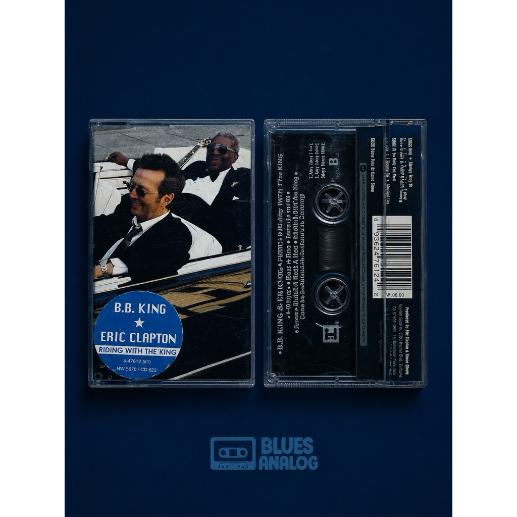 KASET BB KING & ERIC CLAPTON. RIDING WITH THE KING