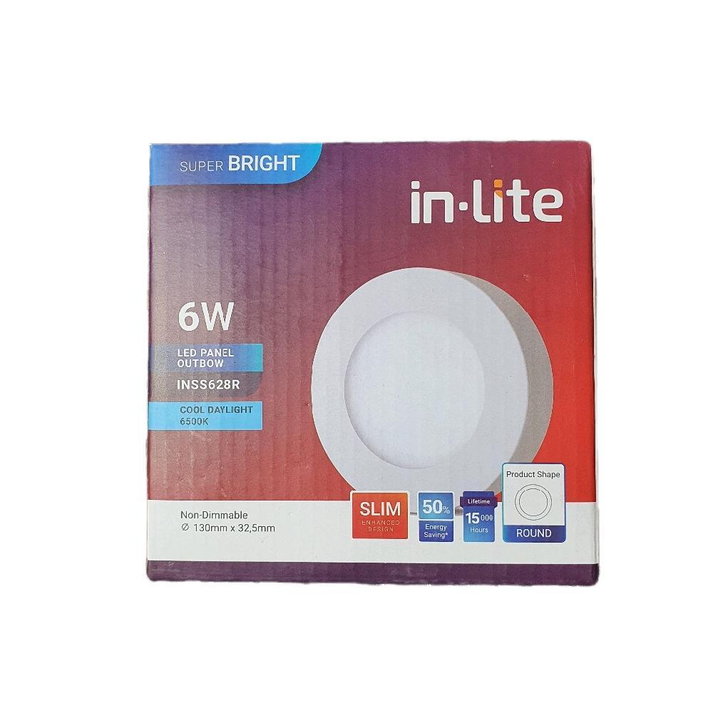 DOWNLIGHT LED INLITE OB BULAT DOWNLIGHT LAMPU PLAFON OUTBOW INLITE