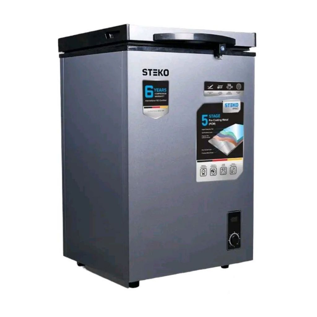 Chest Freezer Steko BF-110RS EU | Box pendingin kulkas 100L BF110RS BF110 100 liter