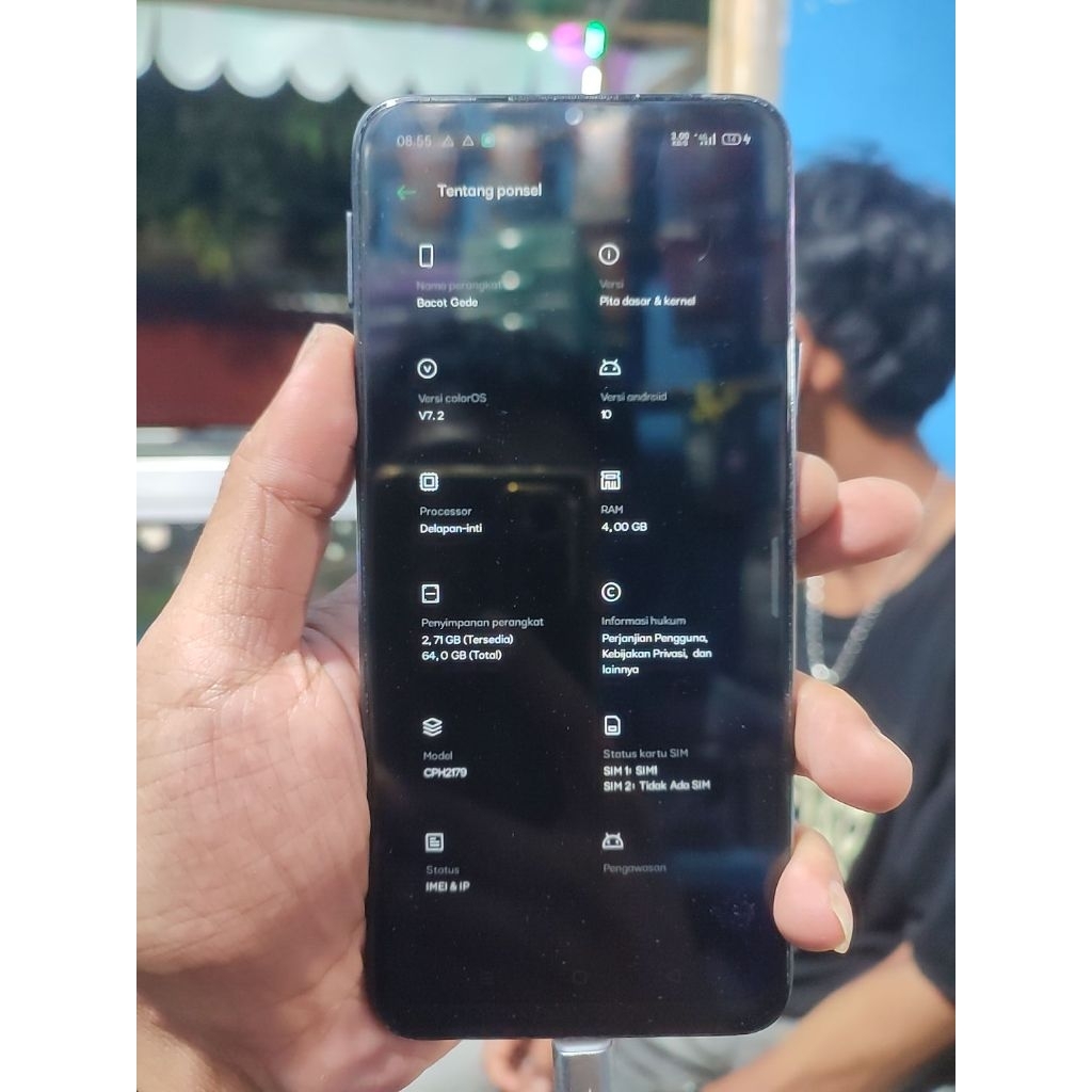OPPO A15 second mulus