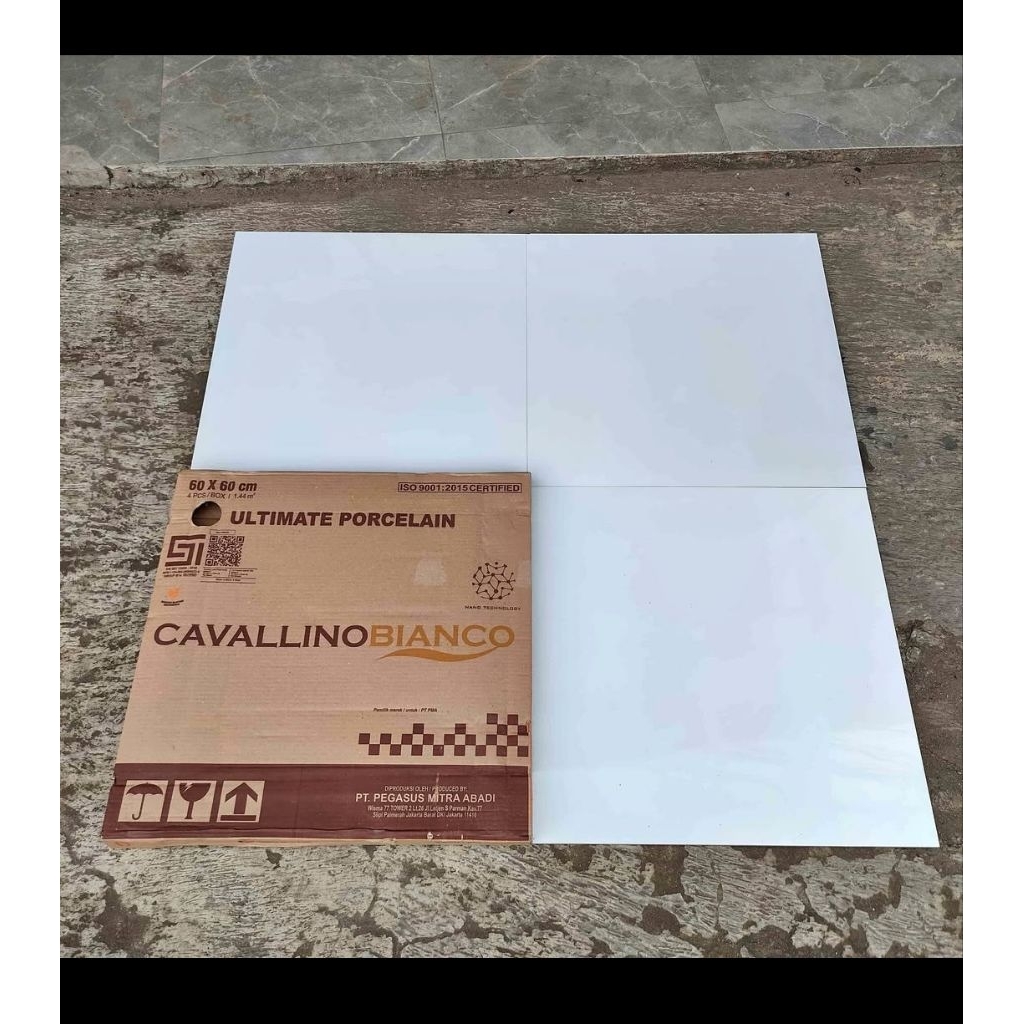 Granit cavallino Bianco 60x60