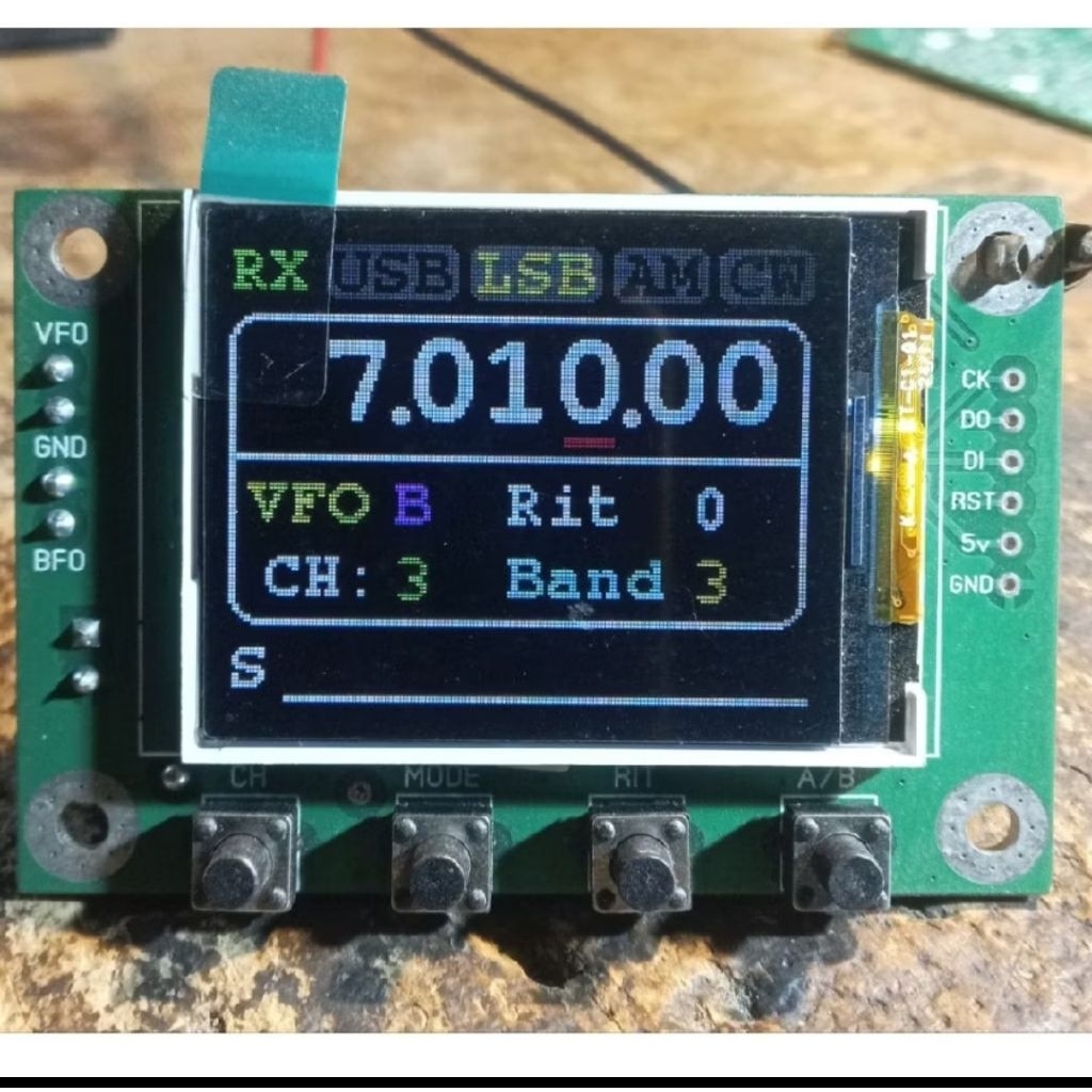 dds hf allband ssb , am radio versi lcd  kotak