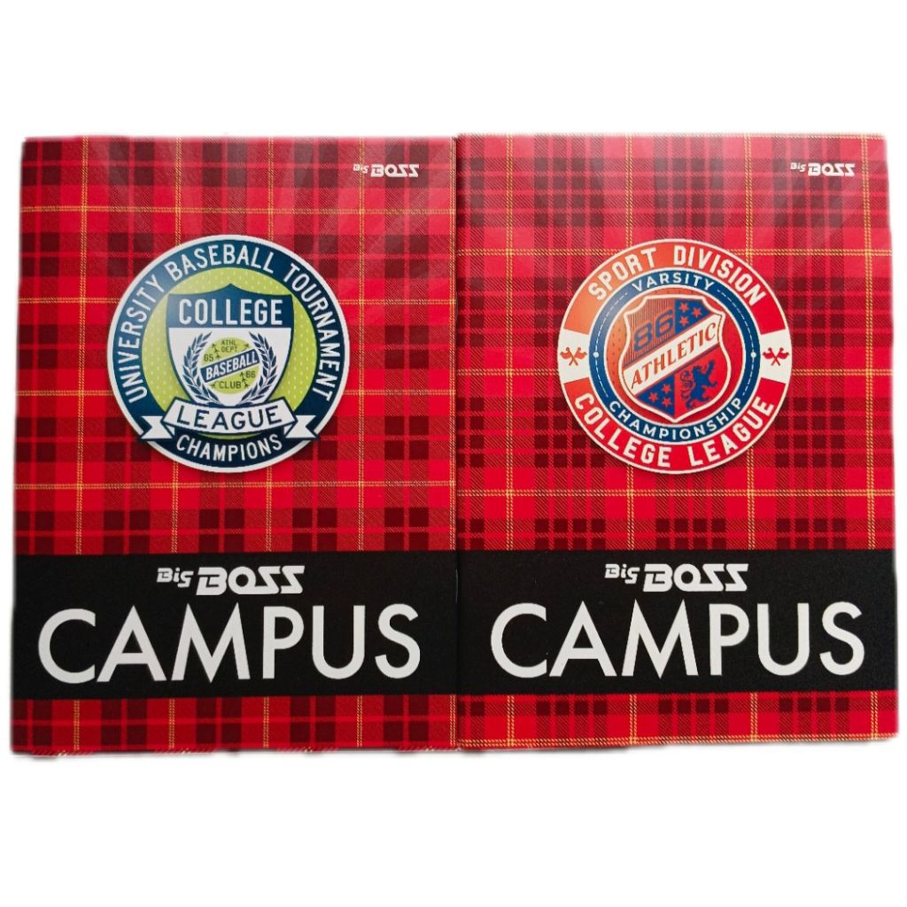 Buku Tulis Boxy Panjang Big Boss Campus 70 lembar Ecer / Satuan (1 Buku) New Cover Hologram