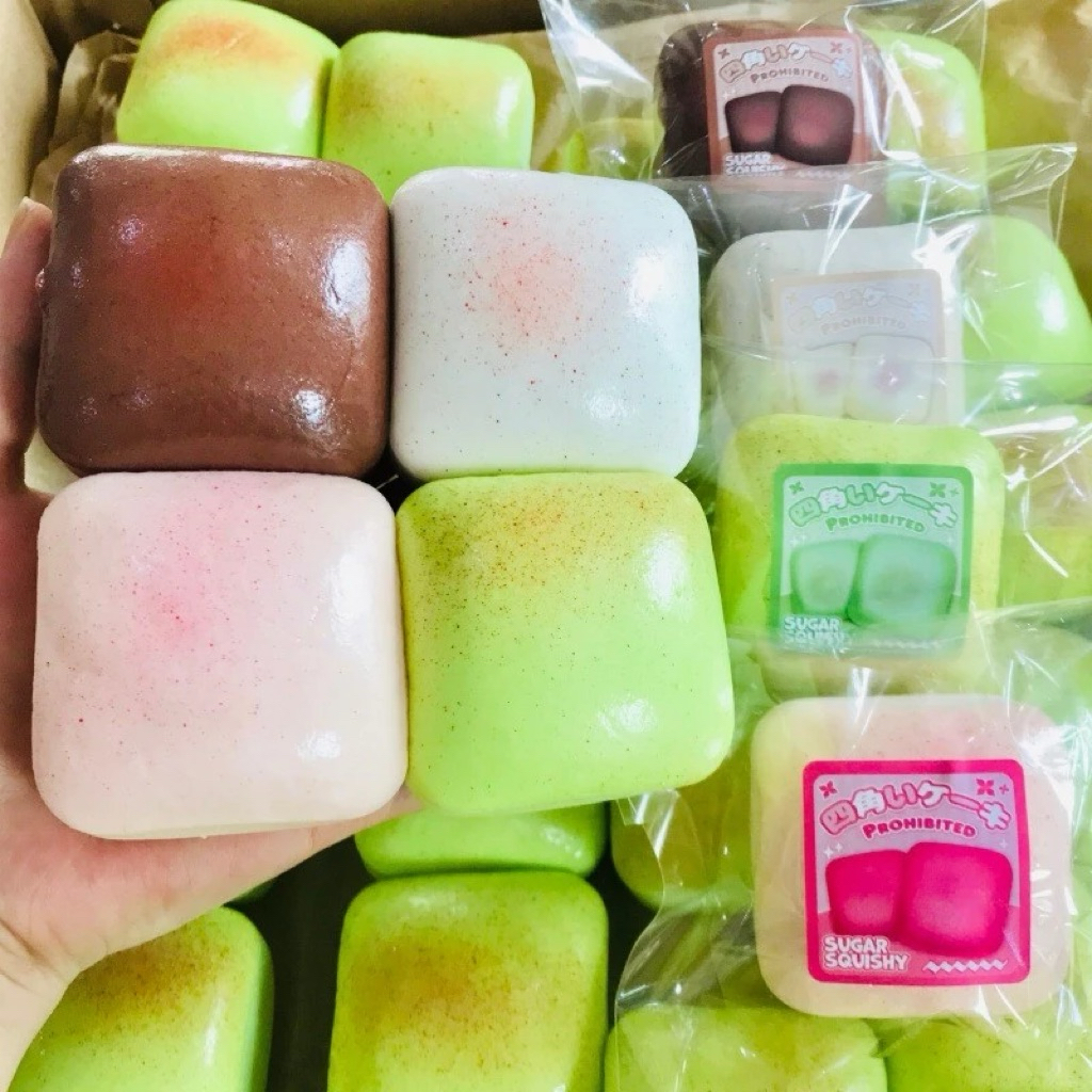 [JEYYNOU SQUISHY] READY Sugar Squishy Hawaiian Sponge Cake / Squishy Hachimi Sugar Squishy Hawaii Ko