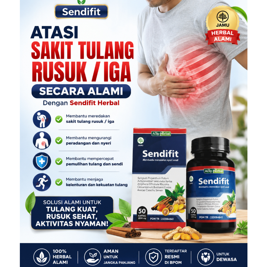 Obat Sakit Tulang Rusuk Kiri/Kanan, Obat Nyeri Tulang Rusuk, Sakit Tulang Iga, Obat Patah Tulang Rus