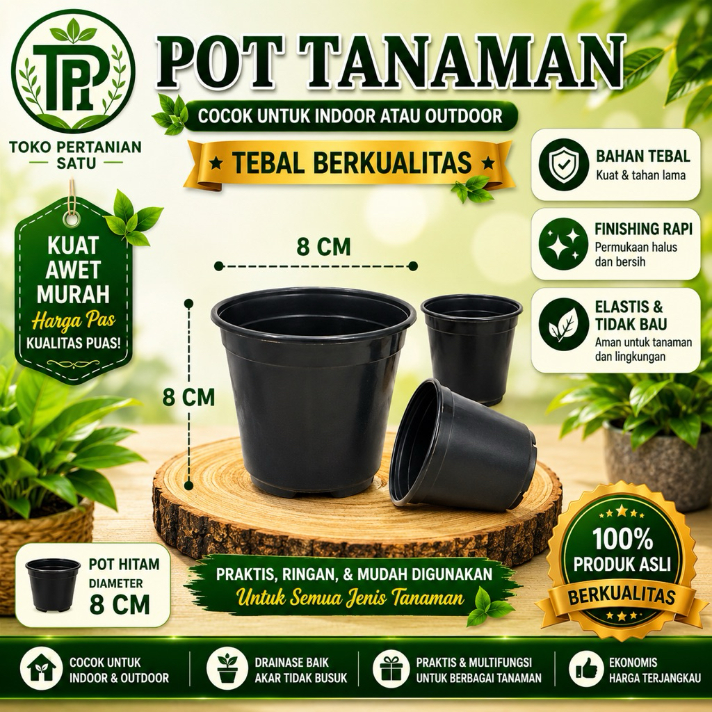 Pot 8cm Pot Bunga Pot Kaktus 8 cm Pot 8cm Aesthetic Pot Sukulen