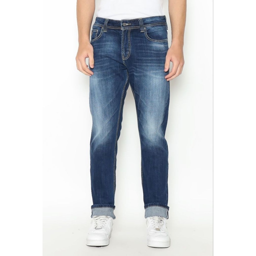 Celana Slim Fit SelVedge Stretch Lois Jeans SVS108C