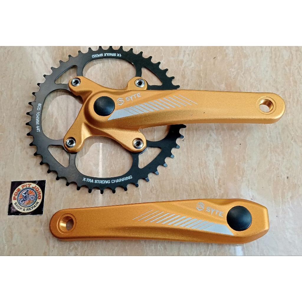 CRANK SYTE 44T BCD 104