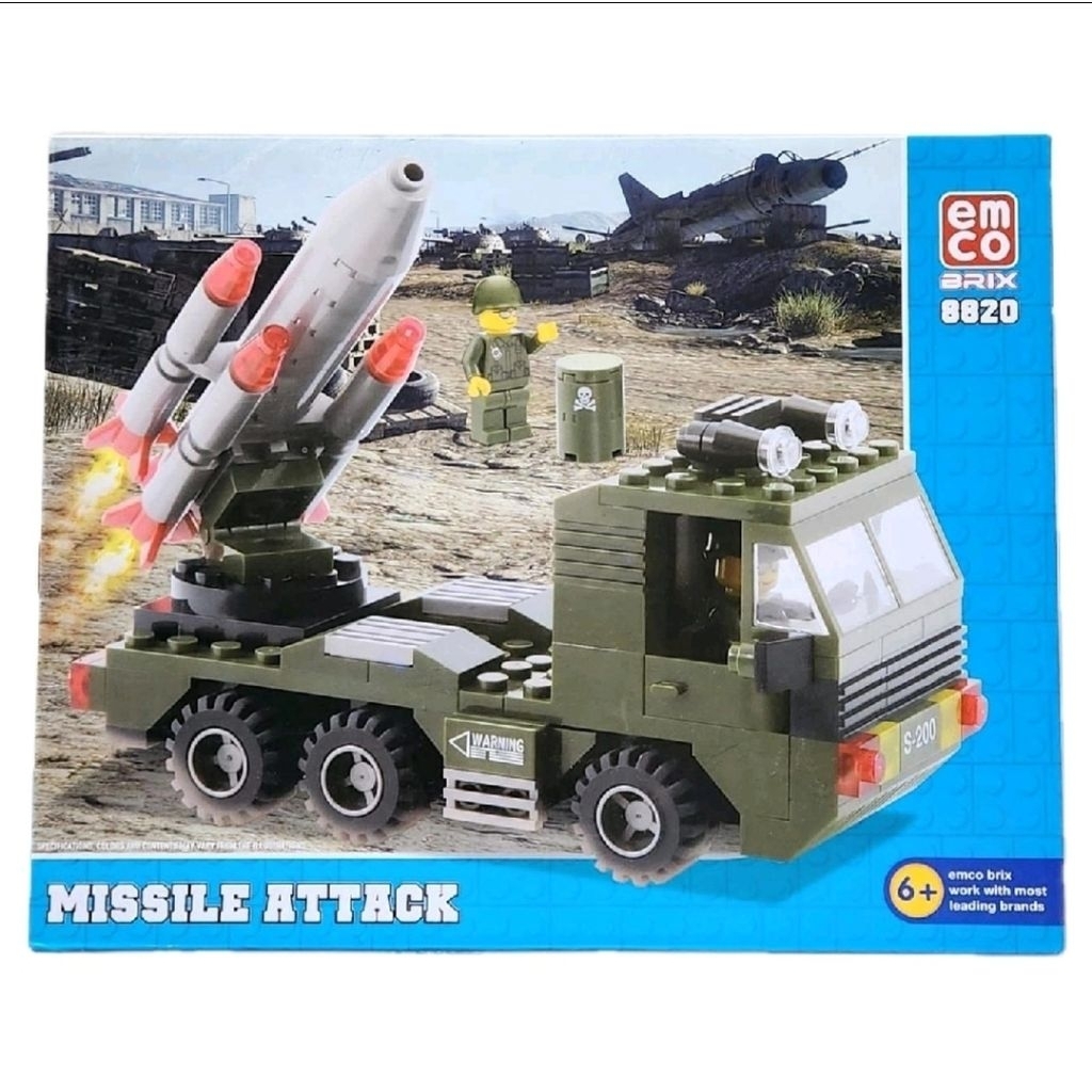 EMCO BRIX Mobil Militer / Missile Attack / EMCO Original