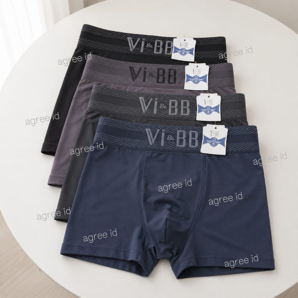 12pcs, 6pcs BOXER VIBB/boxer pria vibb/celana dalam pendek pria
