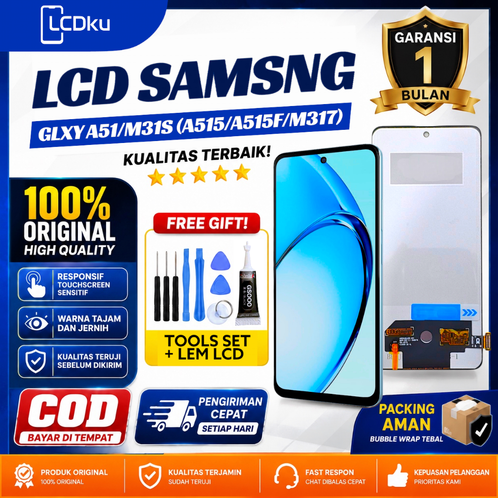 LCD SAMSUNG A515 / A515F / M317 (GALAXY A51 / M31S)