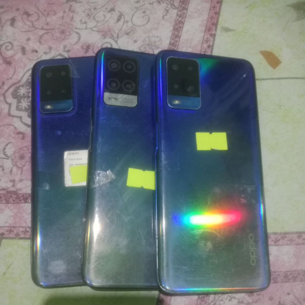 Oppo a54 minus lcd mesin normal dan ori