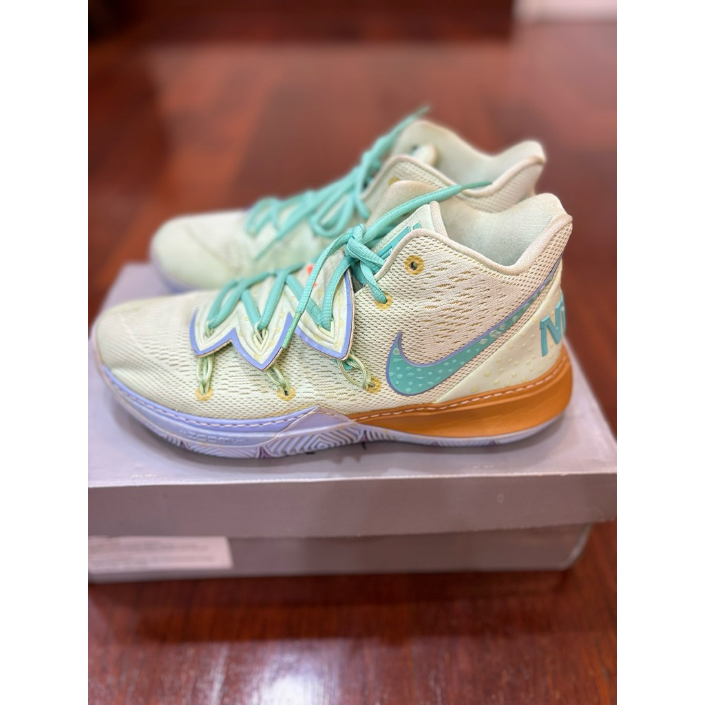 nike kyrie 5 squidward spongebob edition