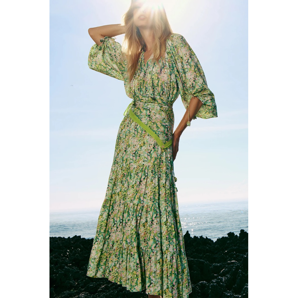 THE STORY OF ZOYA MAXI DRESS FLEUR