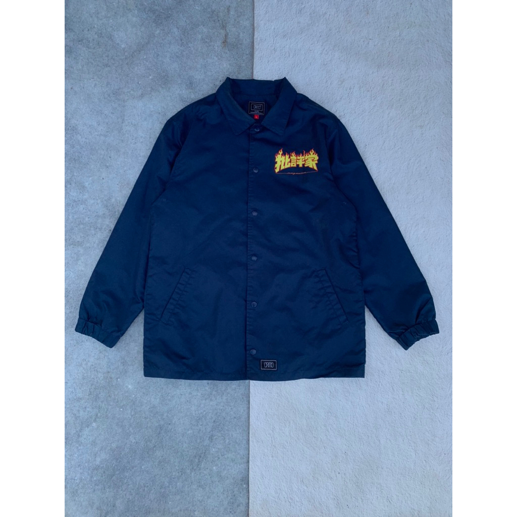 Coach jacket CRITIC like a thrasher