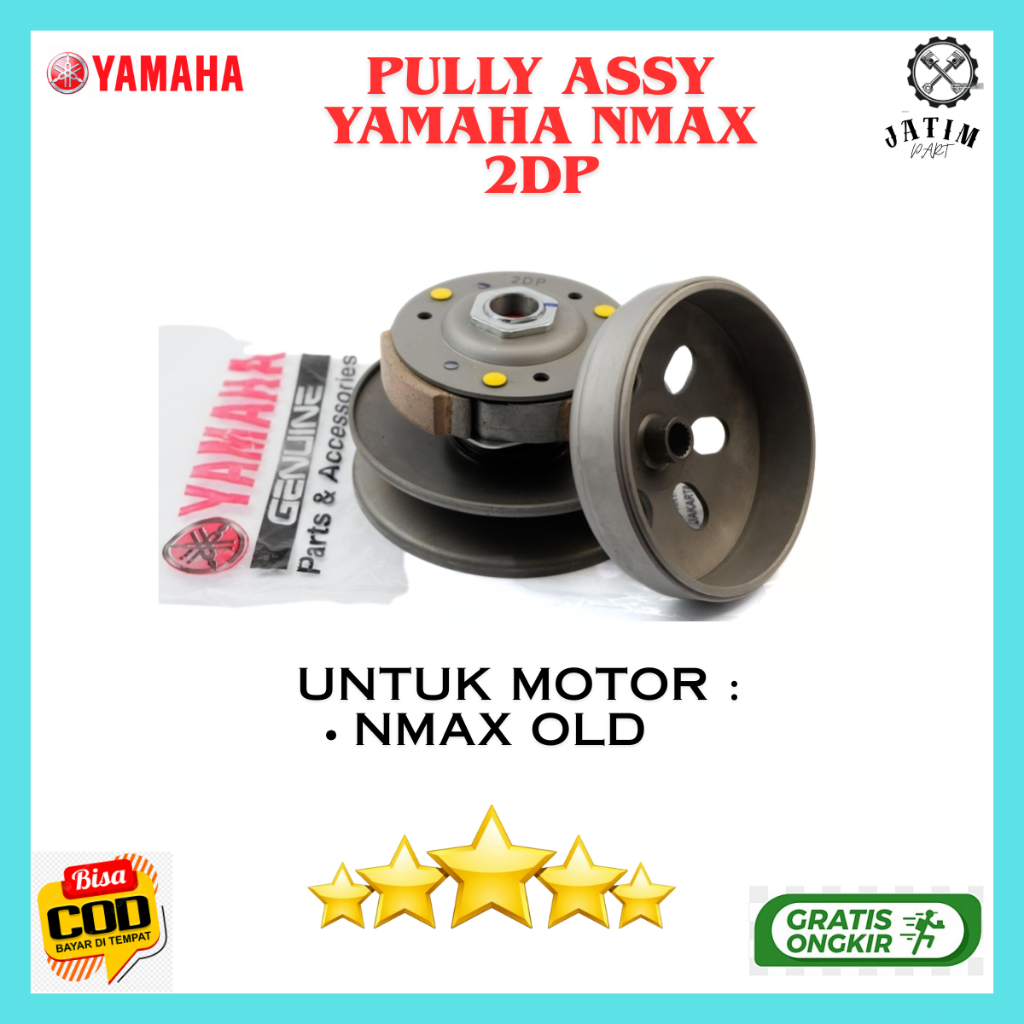 Puli Belakang Nmax Ori / Puli Cvt Nmax / Pully Assy Yamaha Nmax Original Premium -  2DP-E7661-00