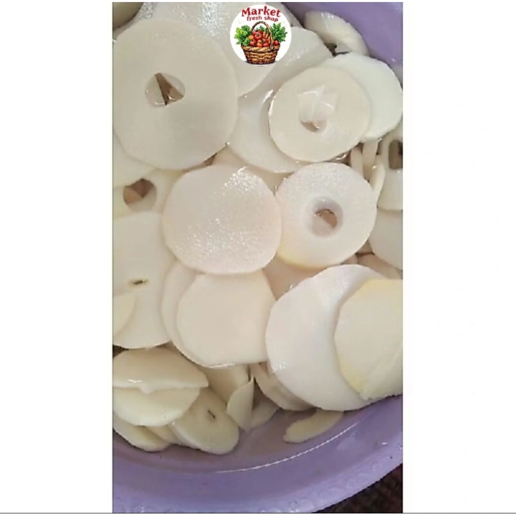 rebung iris segar/ tunas bambu iris