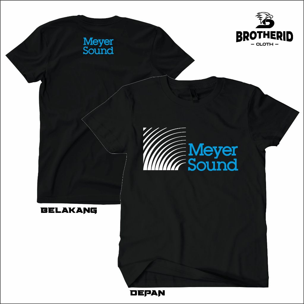 Kaos Meyer Sound Audio Baju Operator Sound System Profesional
