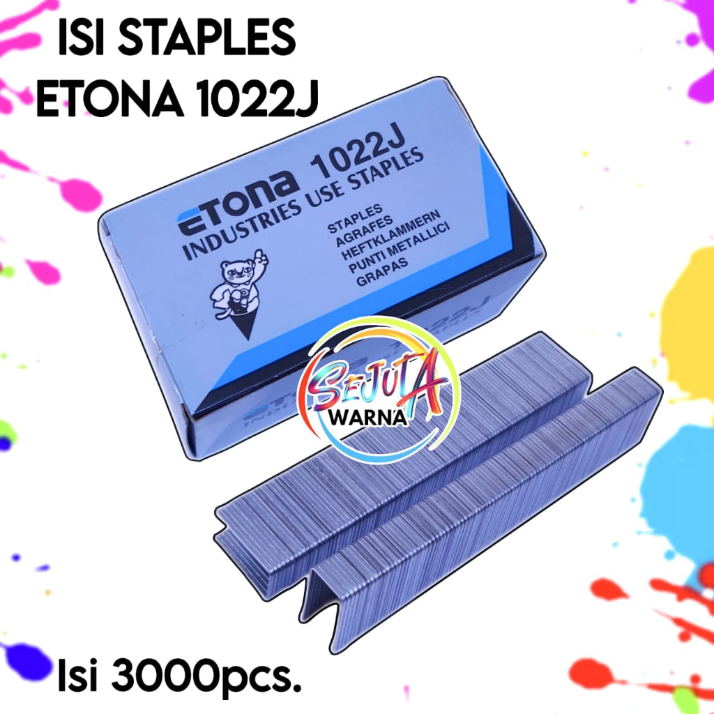 ISI STAPLES ETONA 1022J ISI 3000PCS